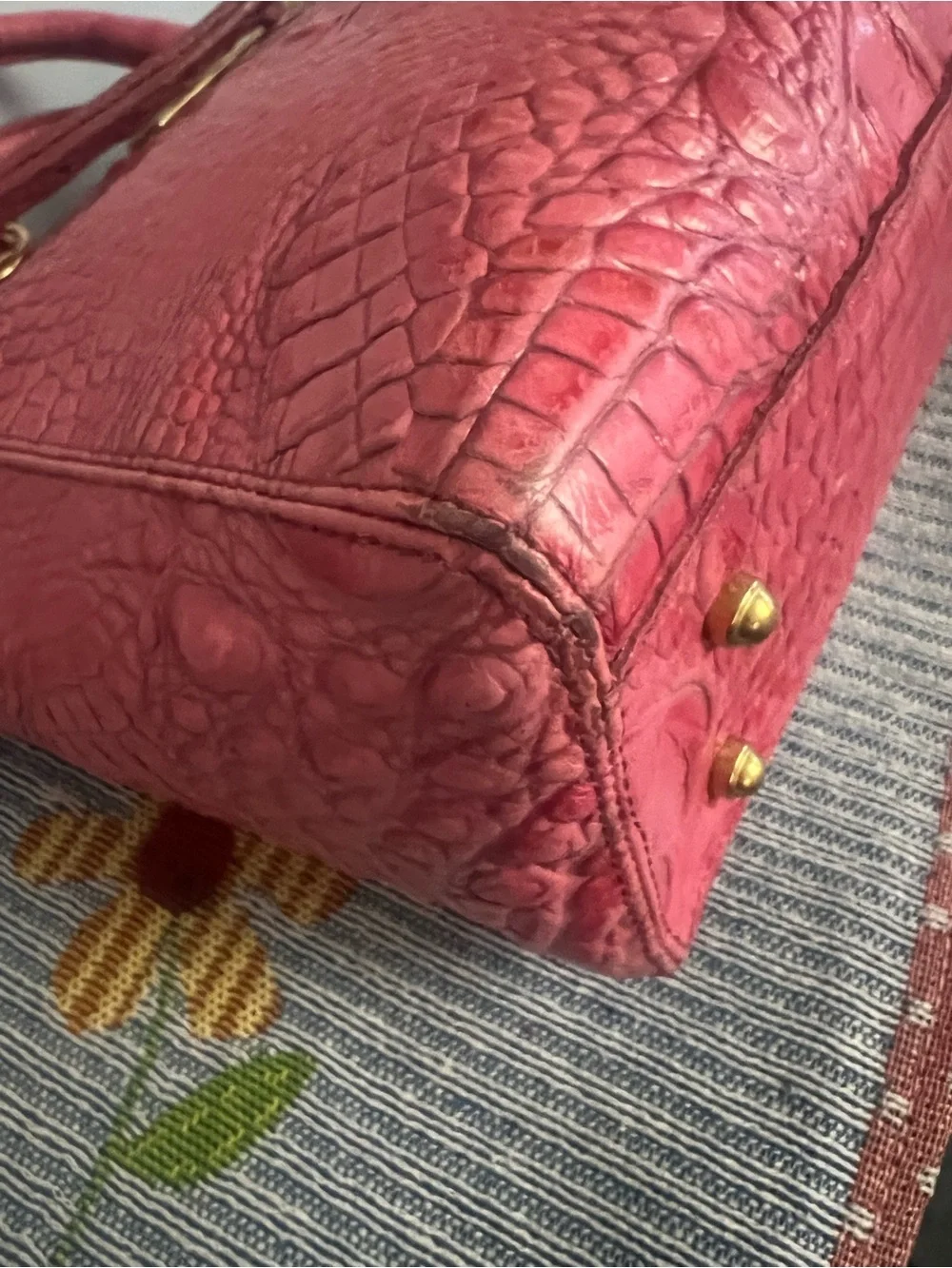 Brahmin Mini Asher Small Tote in Pink